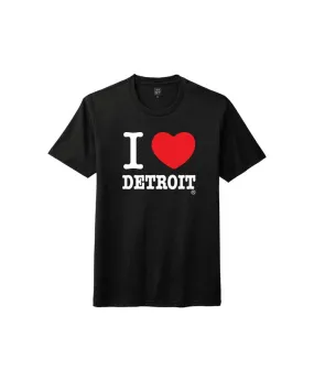 Ink Detroit - I Love Detroit T-Shirt - Black