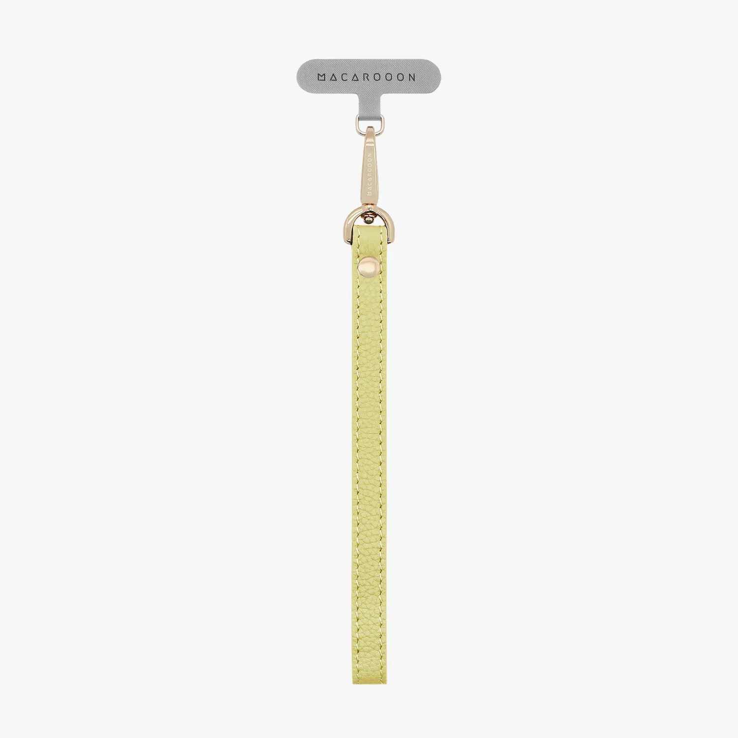 iPhone 16 Plus Clear Case with Wrist Leather Strap