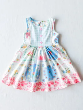 Kate Dress - Spring Patchwork