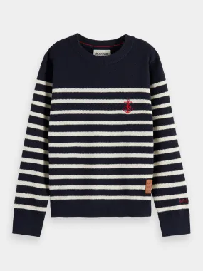 Kids - Classic yarn-dyed stripe pullover