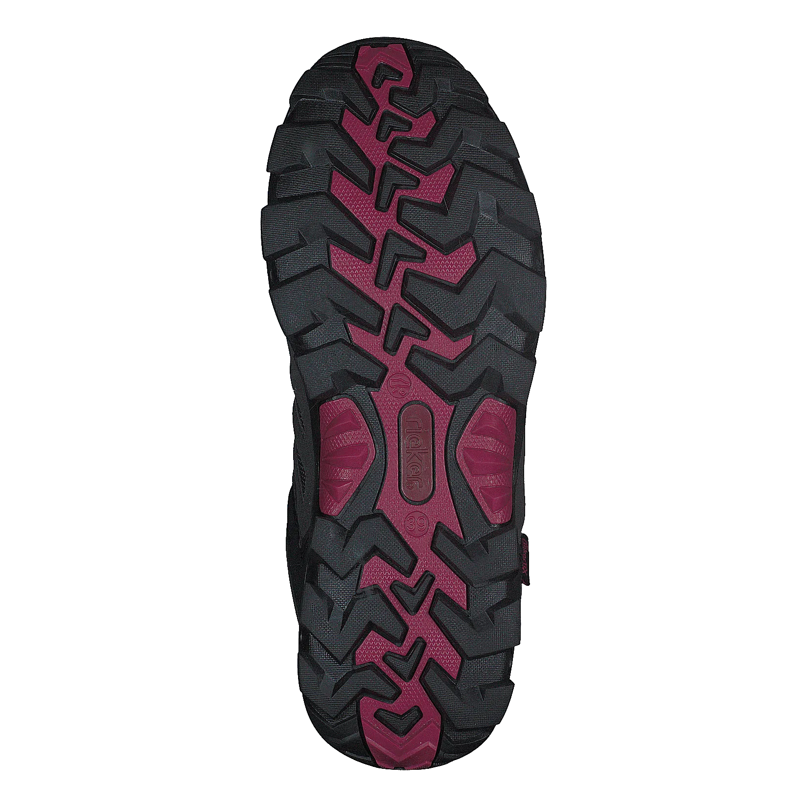 lace-up boot Black