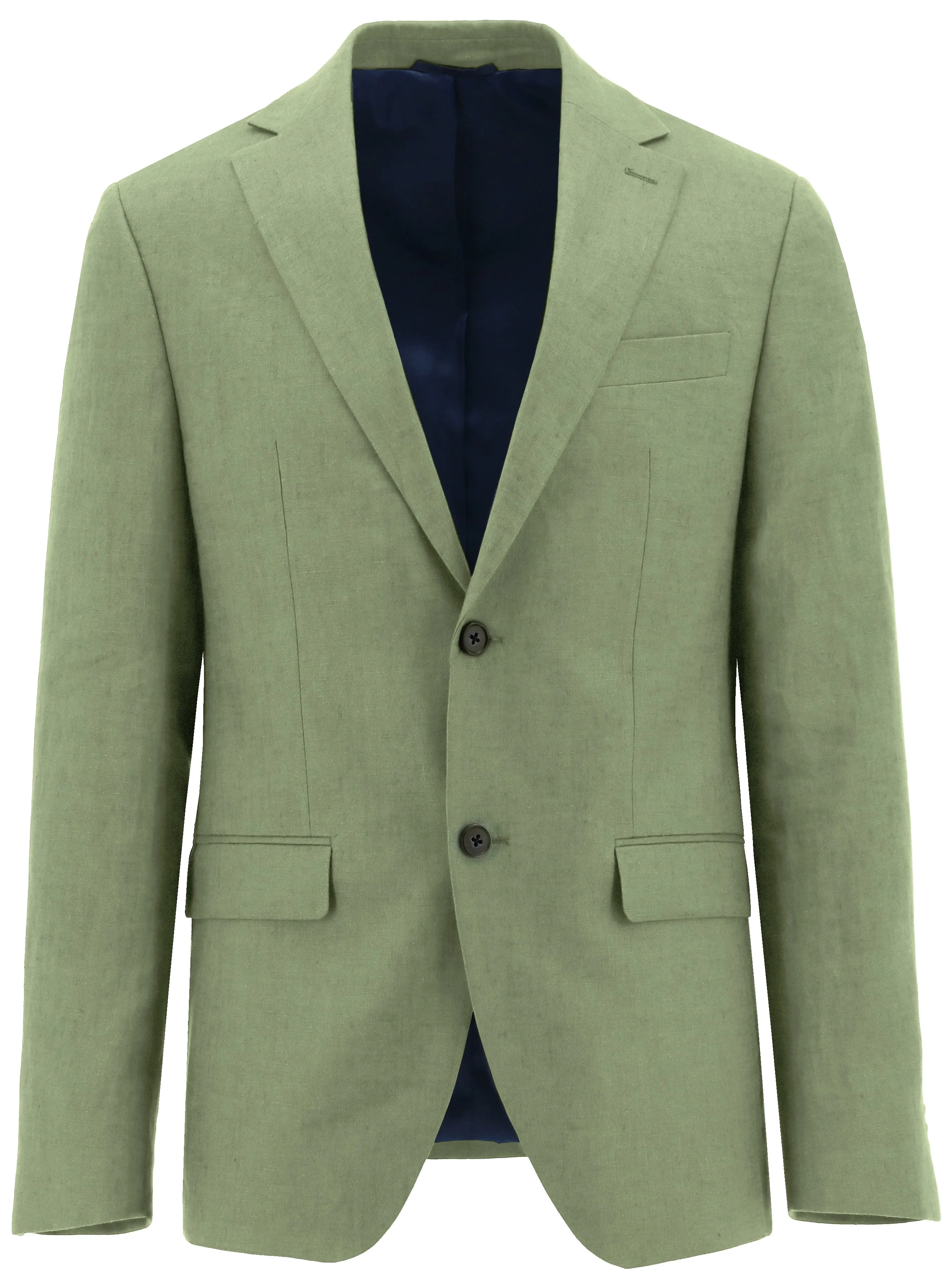 Lazio Green Linen Sports Jacket