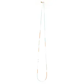 Long Endito Multi Wrap - TURQUOISE/ORANGE/WHITE/GOLD