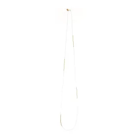 Long Endito Multi Wrap - WHITE/GOLD/TURQUOISE