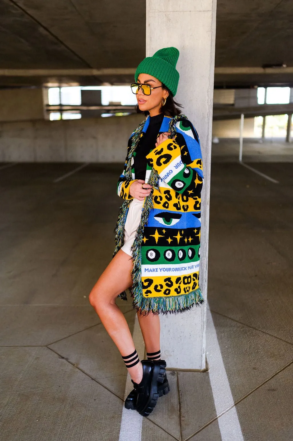 Make Your Own Luck Luxe Fringe Cardigan
