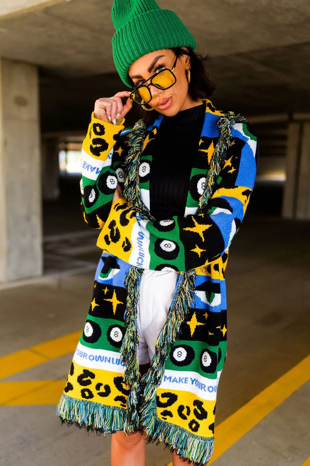 Make Your Own Luck Luxe Fringe Cardigan