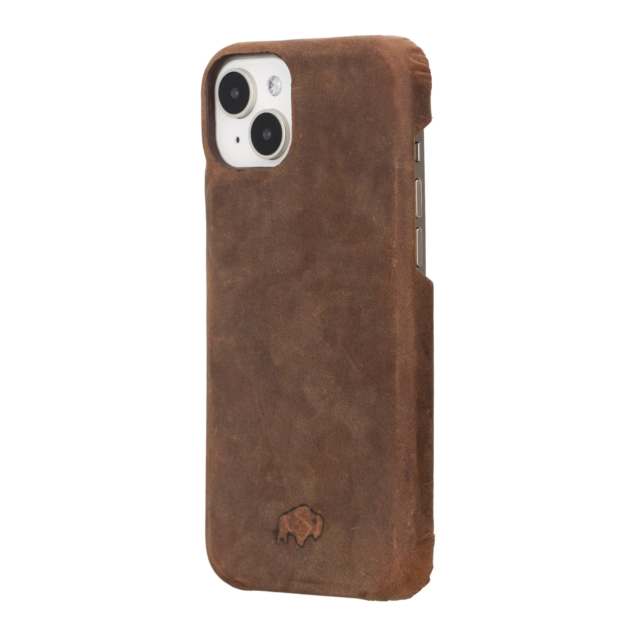 Mason iPhone 16 Plus Case, Distressed Coffee