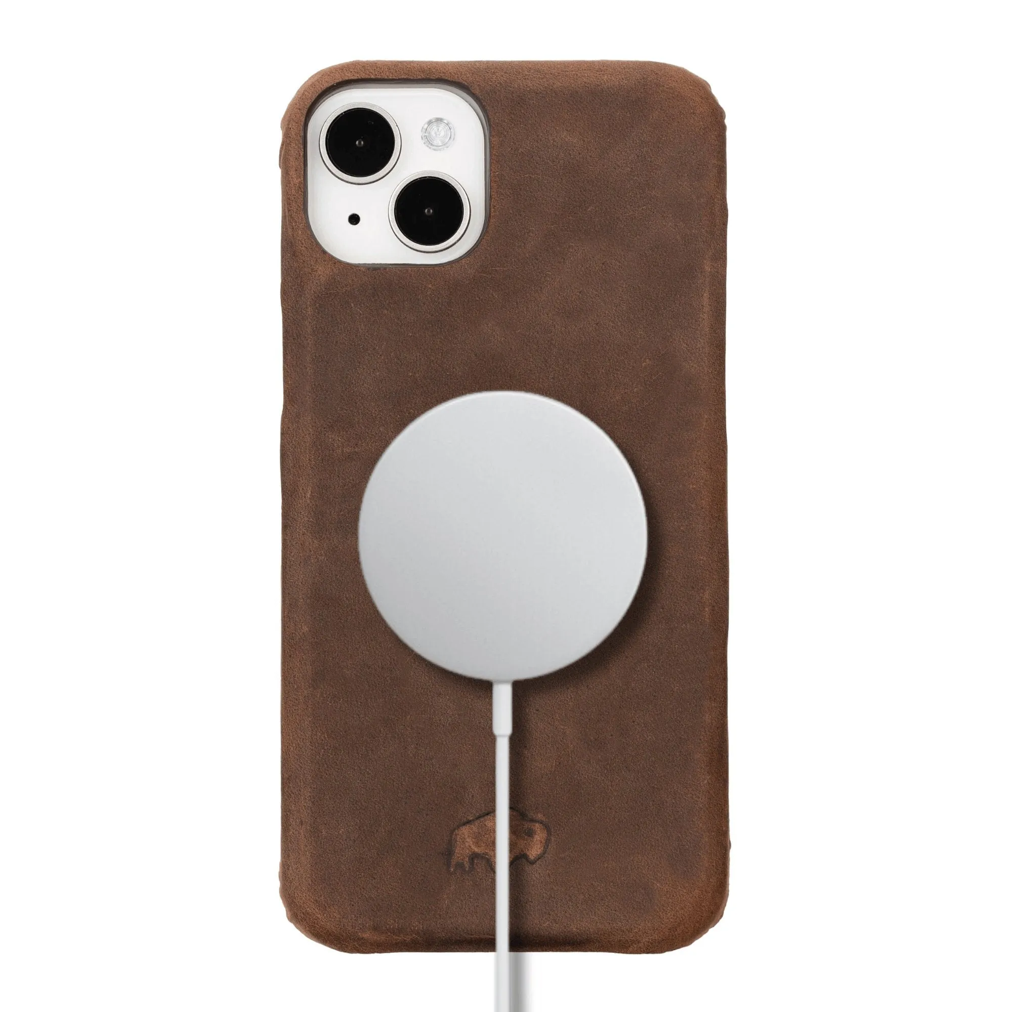 Mason iPhone 16 Plus Case, Distressed Coffee