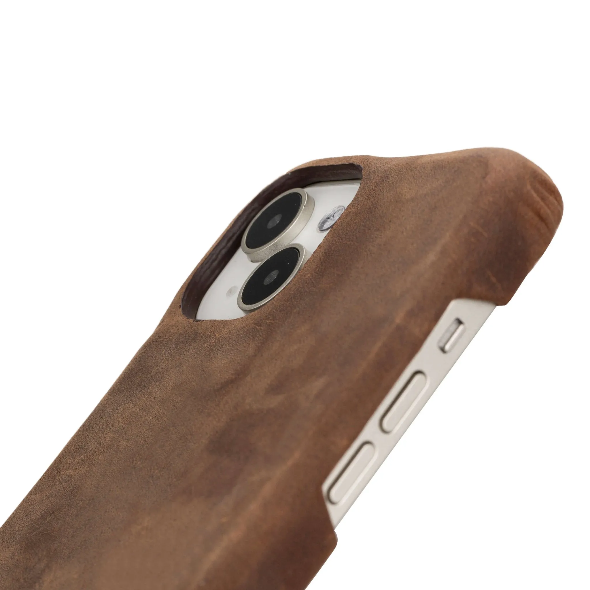 Mason iPhone 16 Plus Case, Distressed Coffee