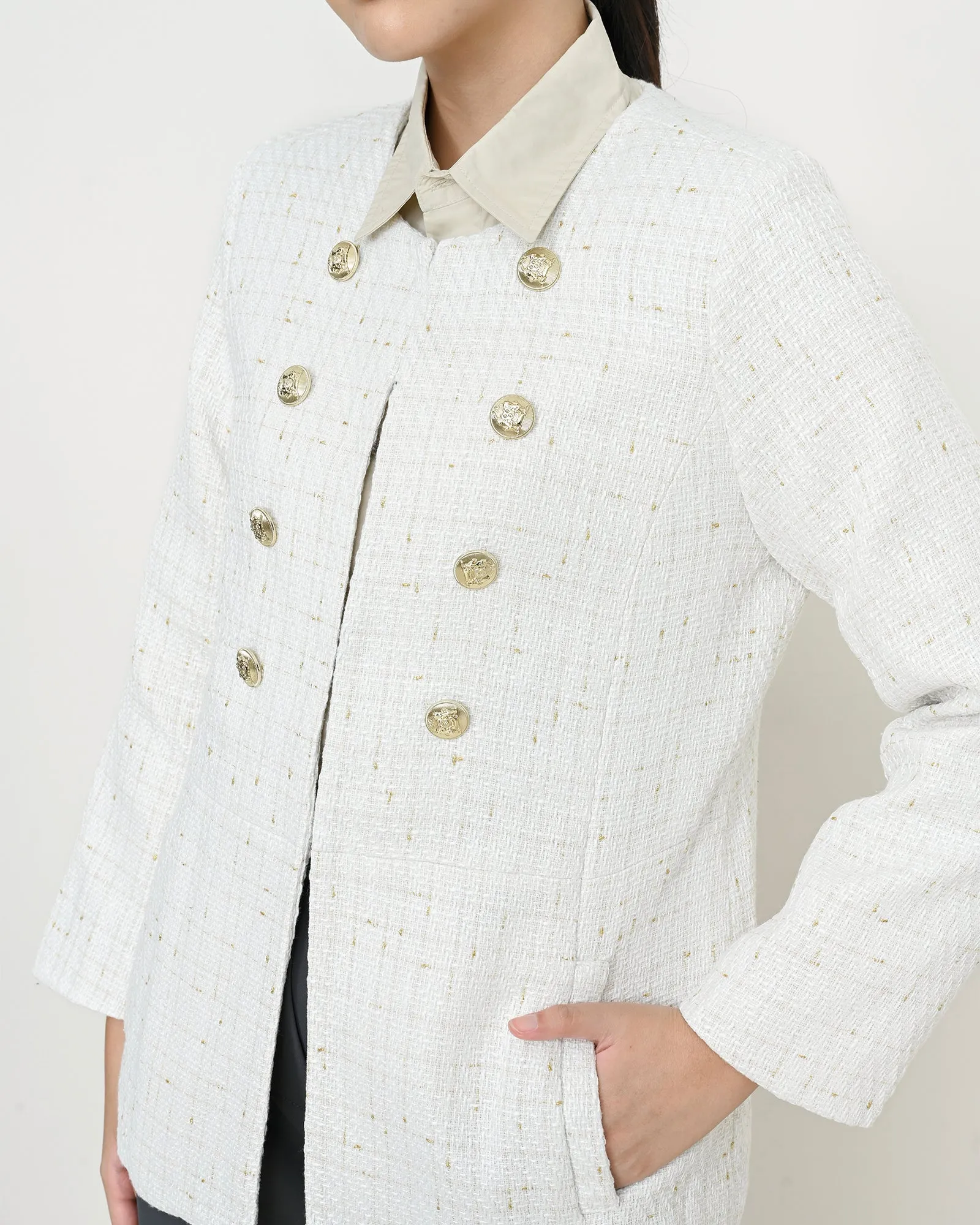 MATILDA TWEED BLAZER