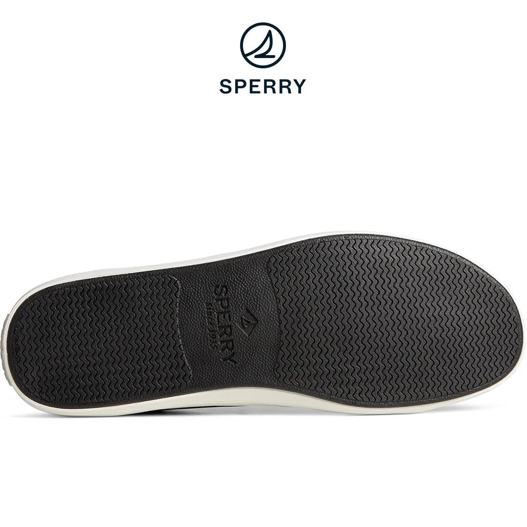 Men's Striper II Leather Sneaker Black (STS25433)