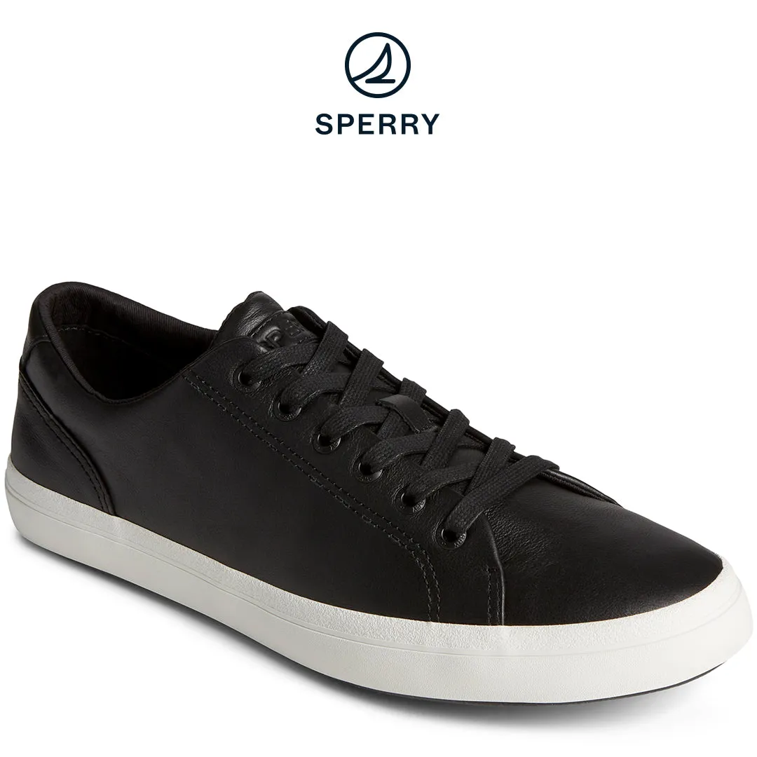Men's Striper II Leather Sneaker Black (STS25433)