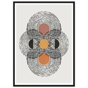 Minimalist Circles Wall Art
