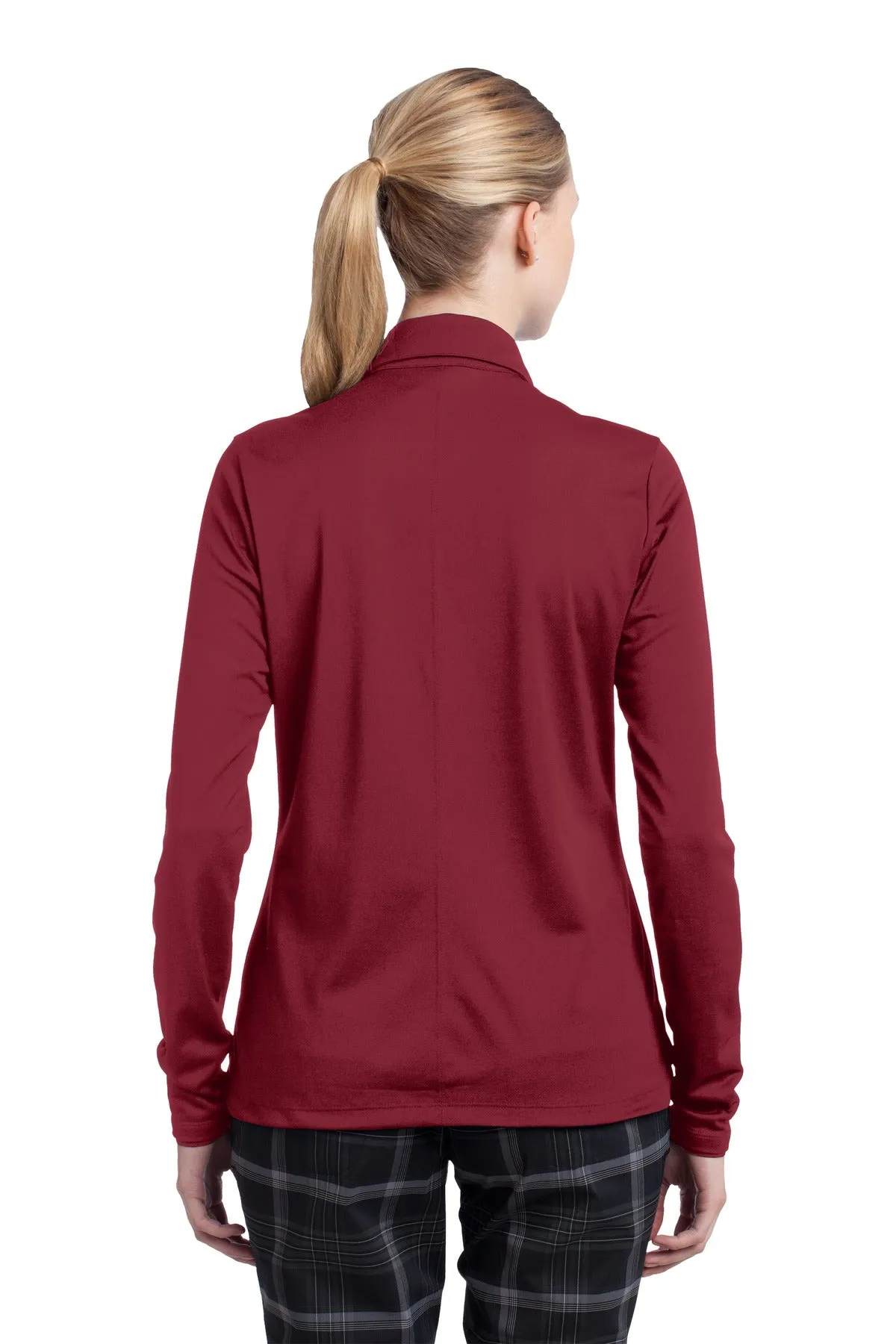 Nike Ladies Long Sleeve Dri-FIT Stretch Tech Polo. 545322