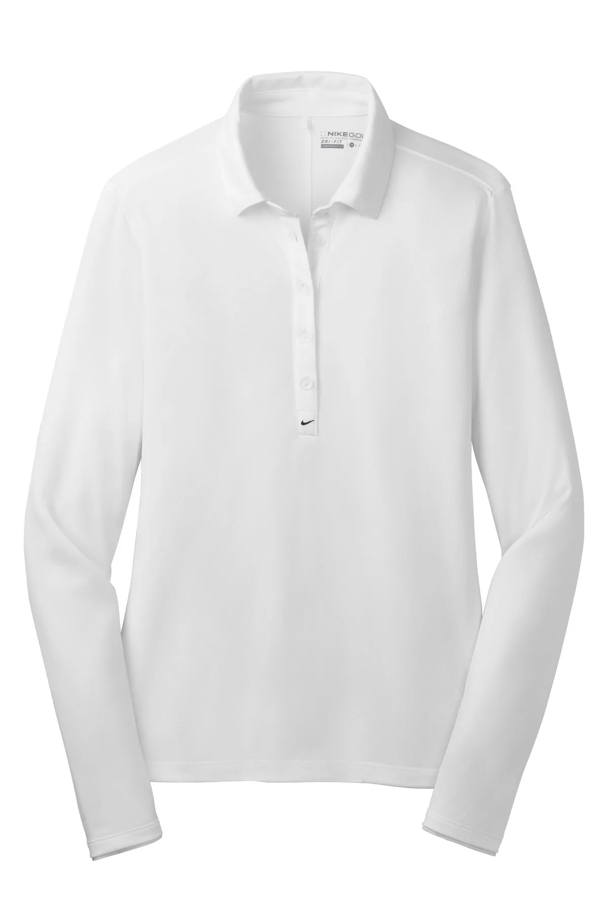 Nike Ladies Long Sleeve Dri-FIT Stretch Tech Polo. 545322
