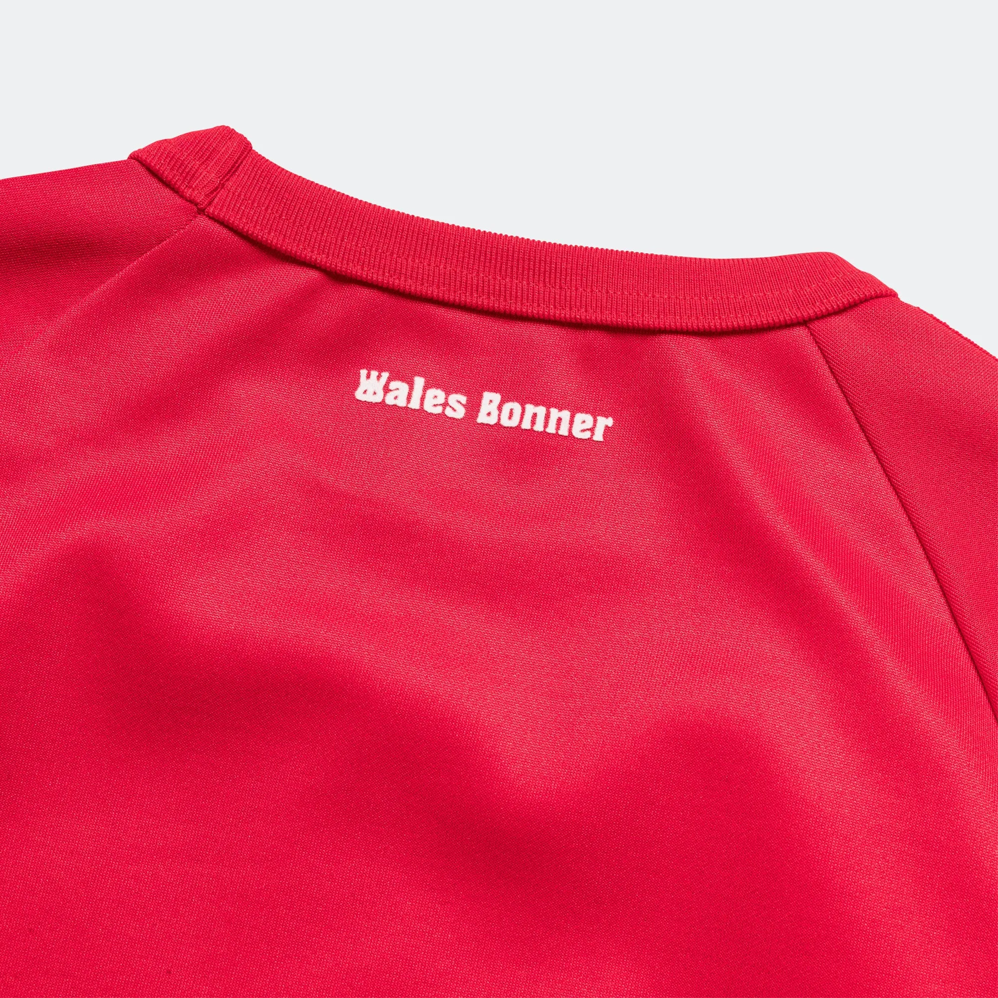 Nylon Crewneck x Wales Bonner - Better Scarlet