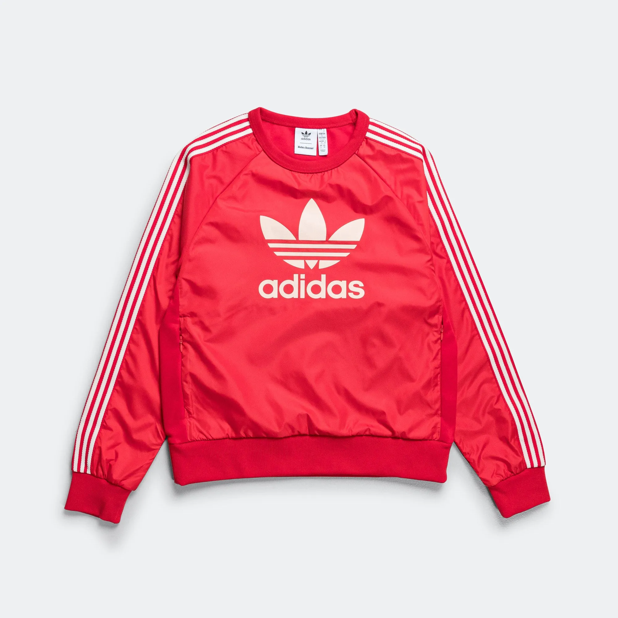 Nylon Crewneck x Wales Bonner - Better Scarlet