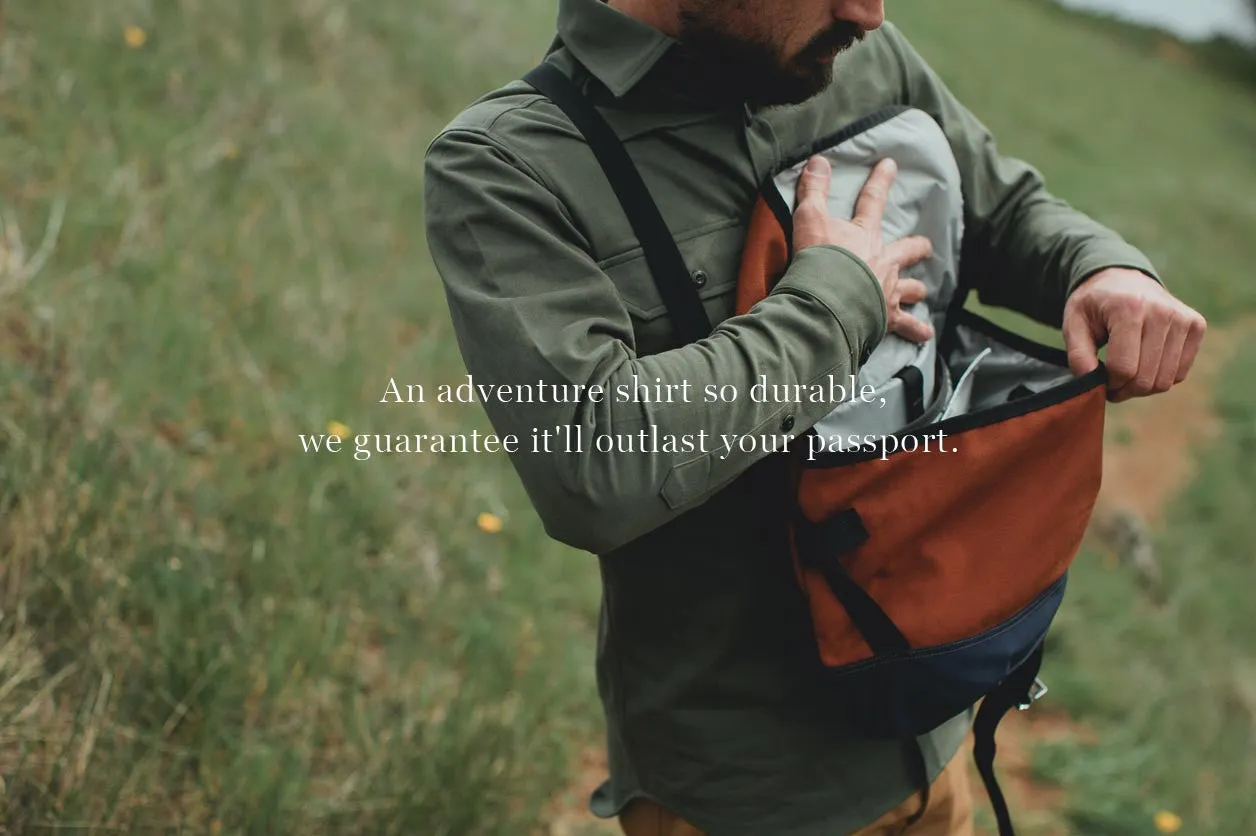 Olive Twill Highlands Shirt