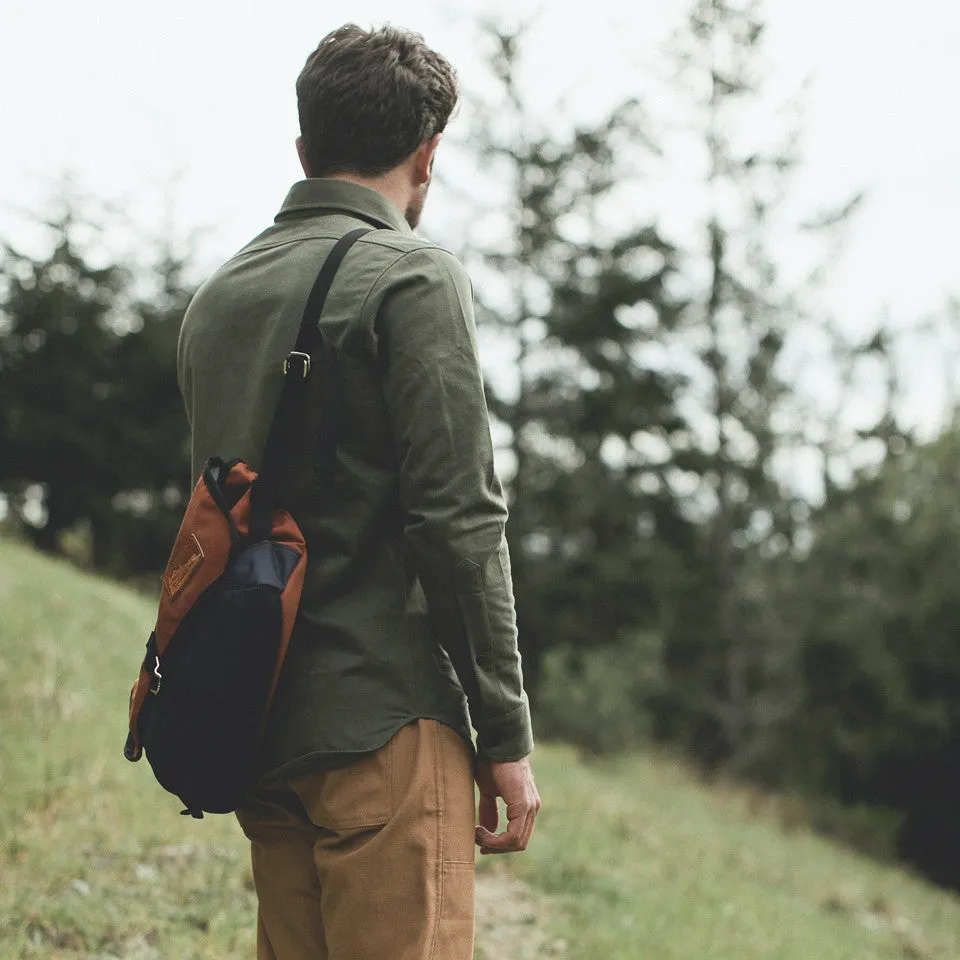 Olive Twill Highlands Shirt