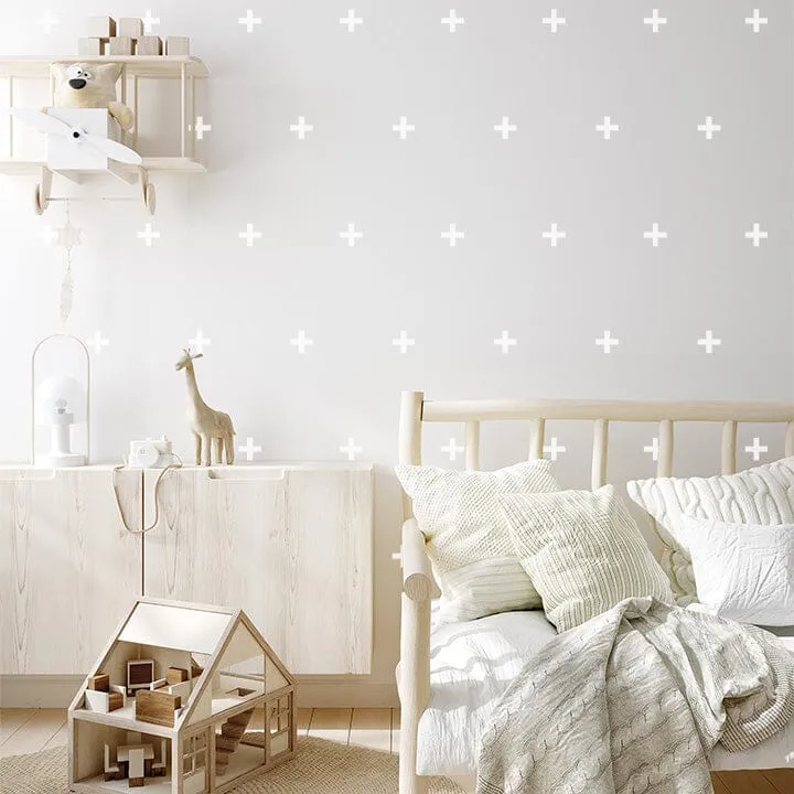 Plus Sign Wall Decals