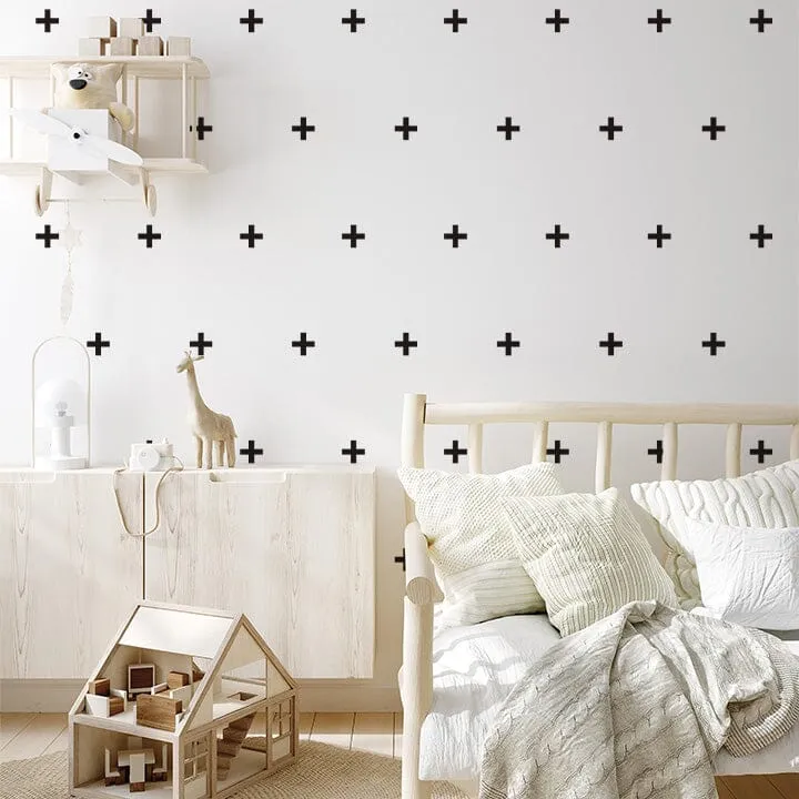 Plus Sign Wall Decals
