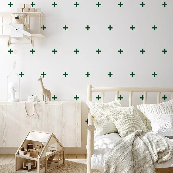 Plus Sign Wall Decals