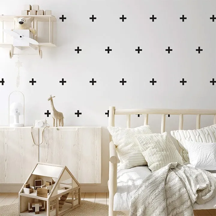 Plus Sign Wall Decals
