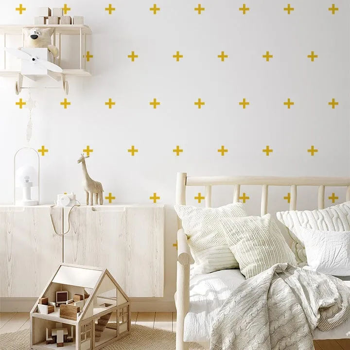 Plus Sign Wall Decals