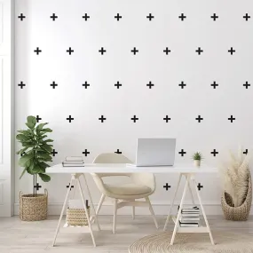 Plus Sign Wall Decals