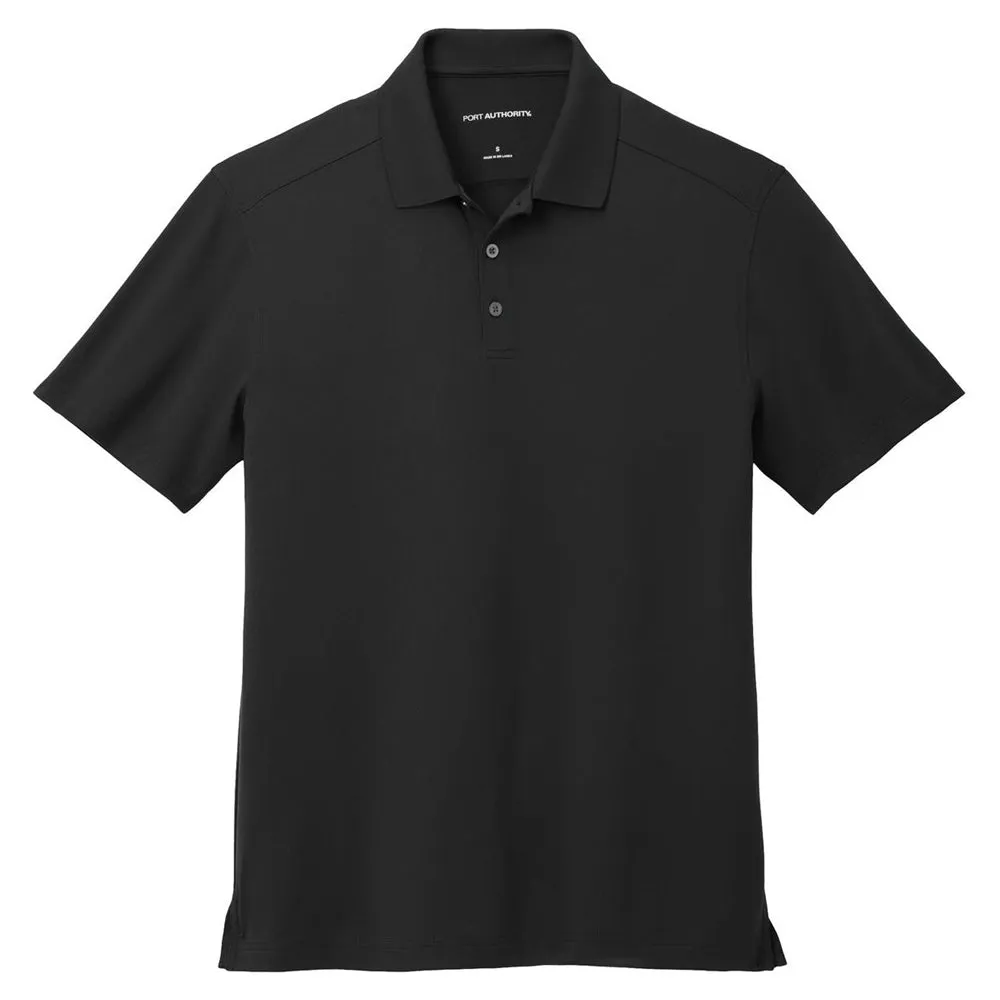 Port Authority City Stretch Flat Knit Polo