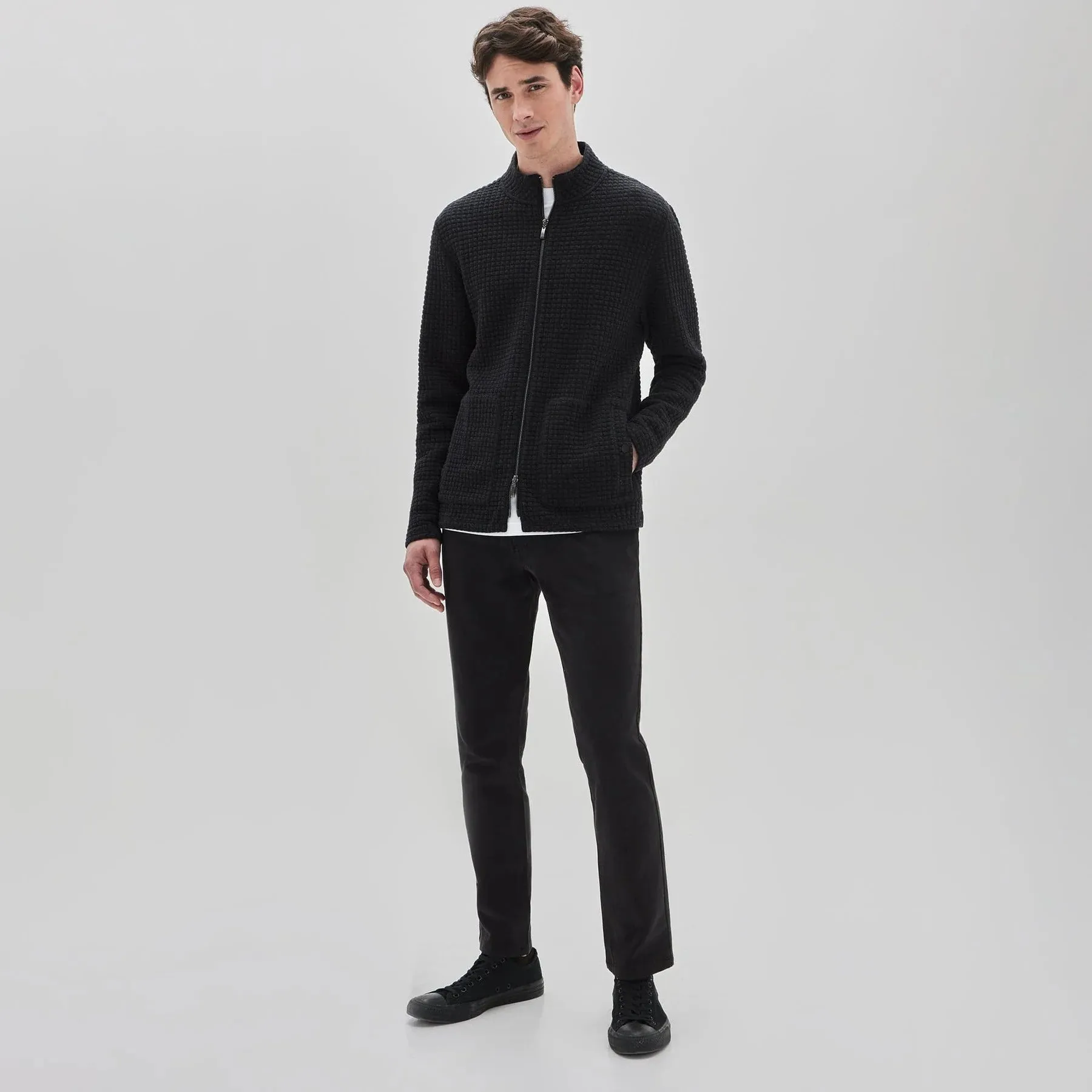 Robert Barakett Hengrave Zip Sweater