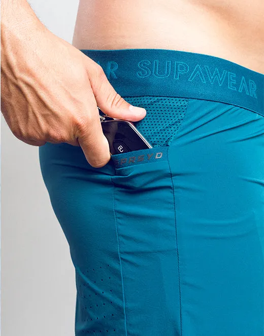 SPR Flex Shorts - Coral Blue