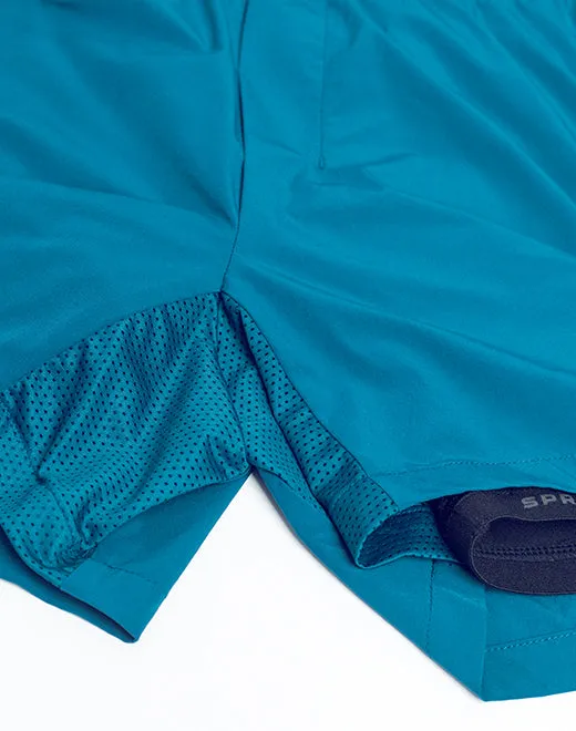 SPR Flex Shorts - Coral Blue