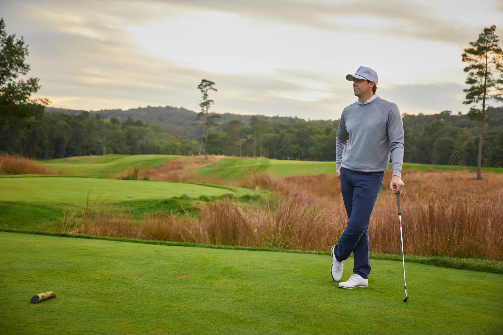 The Betts Pullover: Heathered Charcoal