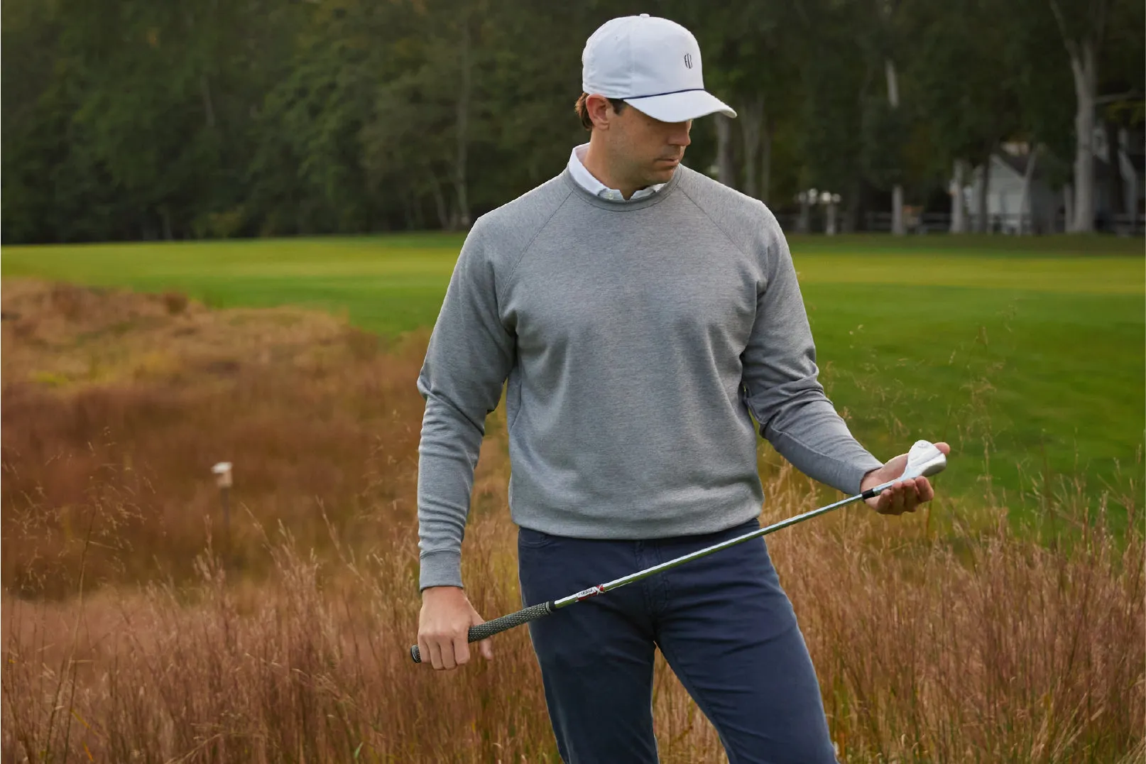 The Betts Pullover: Heathered Charcoal