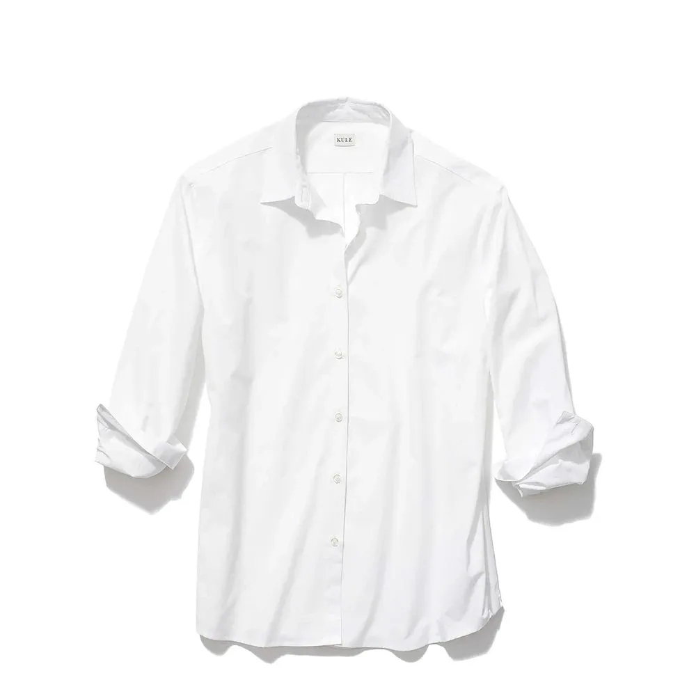 The Hutton Oversized Shirt in White