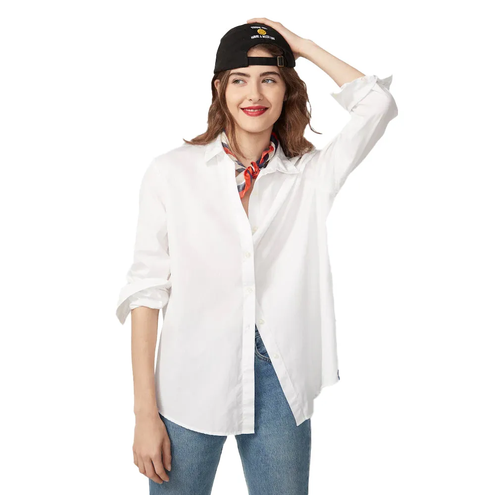 The Hutton Oversized Shirt in White