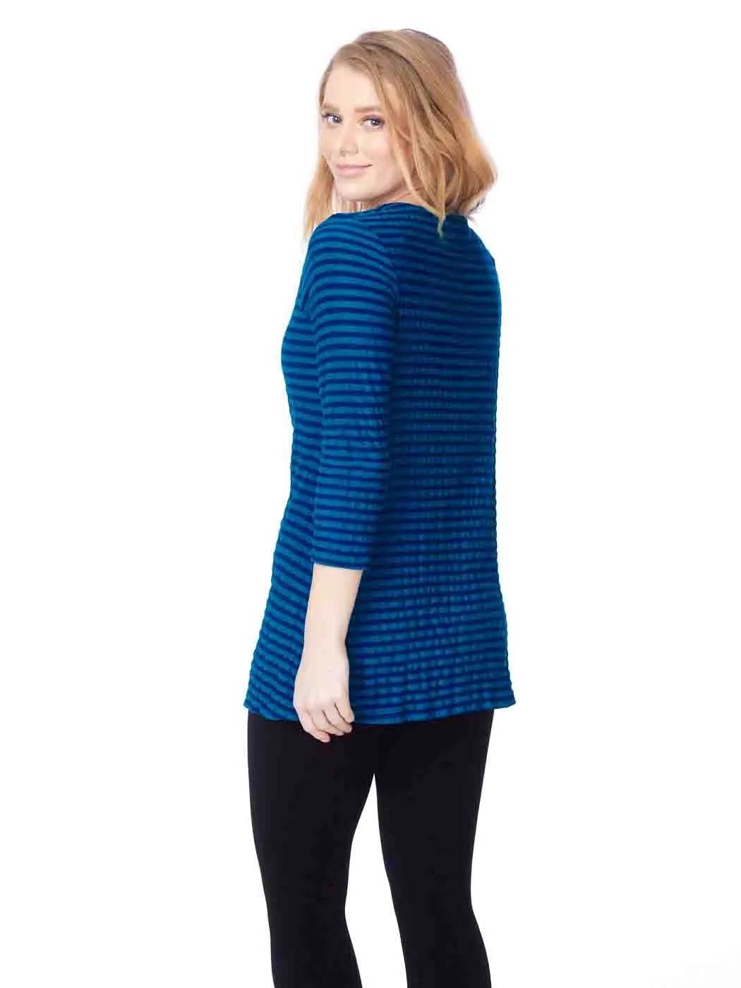 Tianello "Fontaine" Knit Jersey "Bon Bon" Tunic