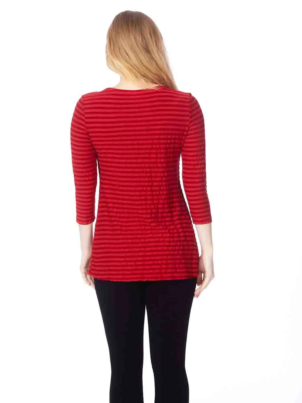 Tianello "Fontaine" Knit Jersey "Bon Bon" Tunic