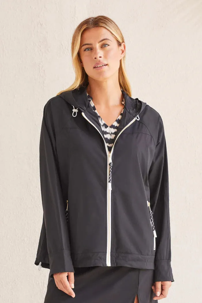 Tri 1804O 4-Way Stretch Hooded Jacket