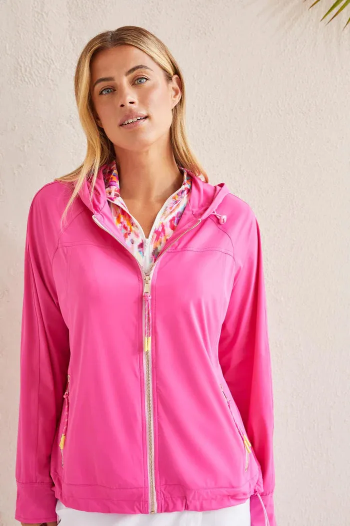 Tri 1804O 4-Way Stretch Hooded Jacket